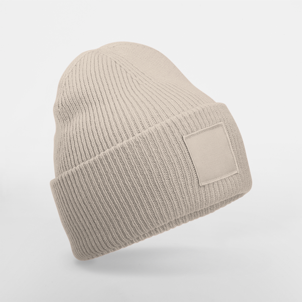 Beanie Beechfield Deep Cuffed Tonal Patch