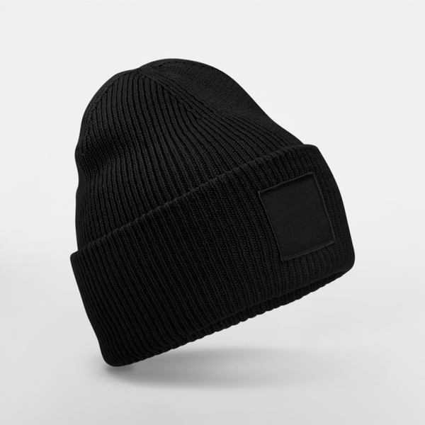 Beanie Beechfield Deep Cuffed Tonal Patch