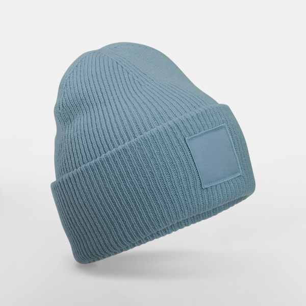Beanie Beechfield Deep Cuffed Tonal Patch